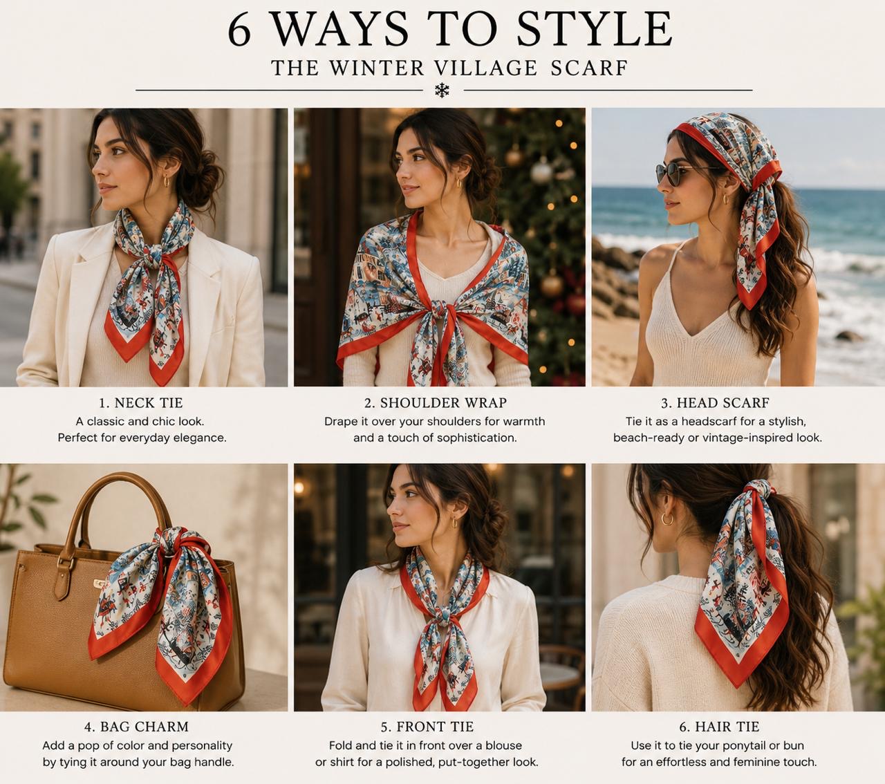 Wintertown Whimsy Scarf