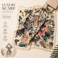 Leopard Éclat scarf