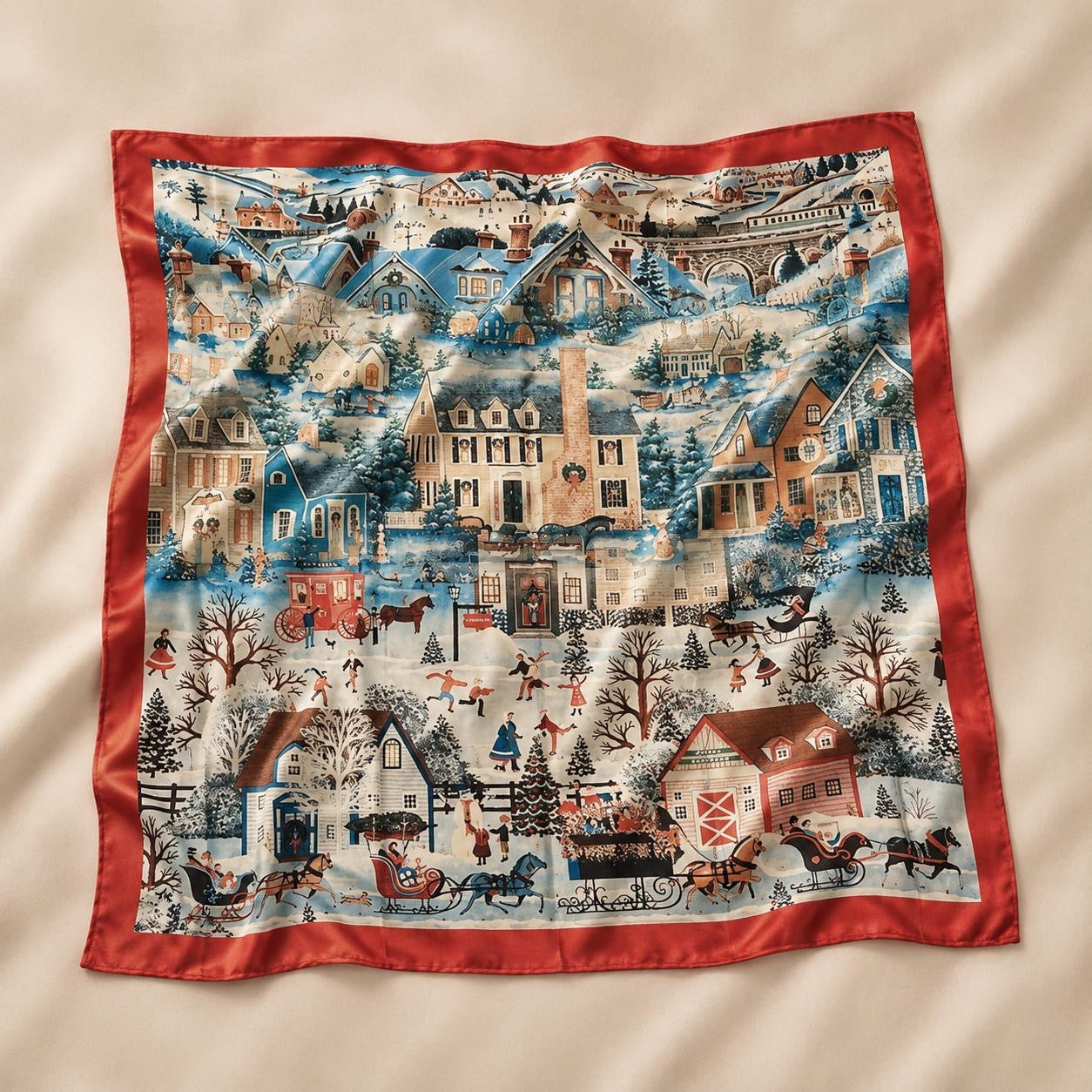 Wintertown Whimsy Scarf