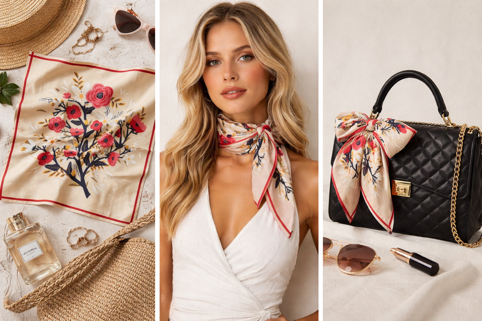 Blush Blossom - Bandana